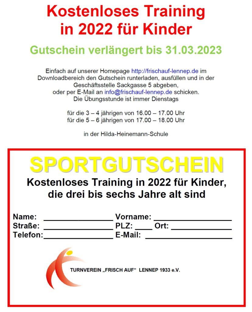 FAL Gutschein 3-6